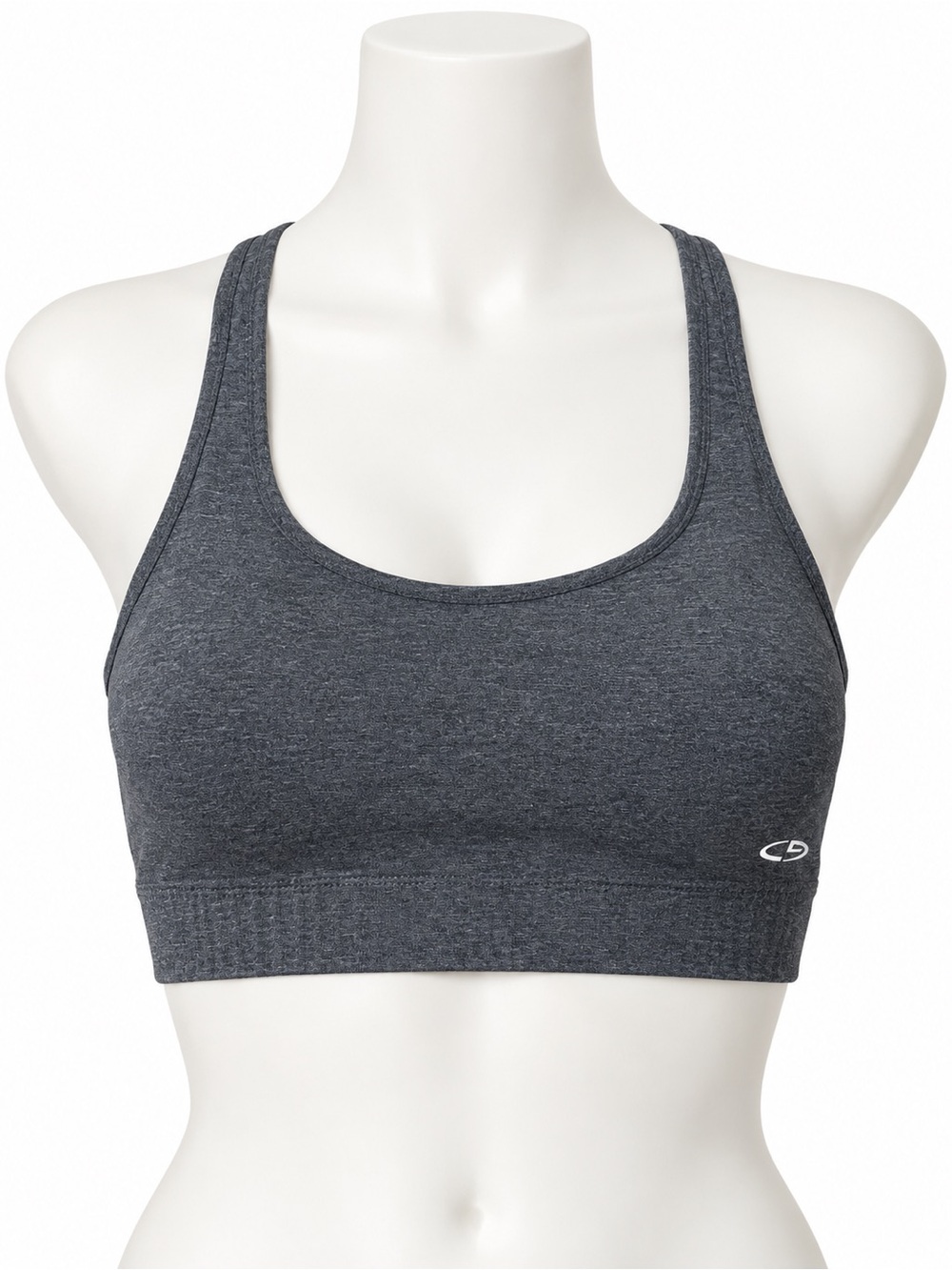 Champions Seamless  Gray Racerback Sports Bra - Women Intimates & Sleepwe